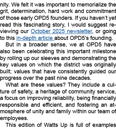 nity. We felt it was important to memorialize the grit, determination, hard work and commitment of those early OPD5 f...