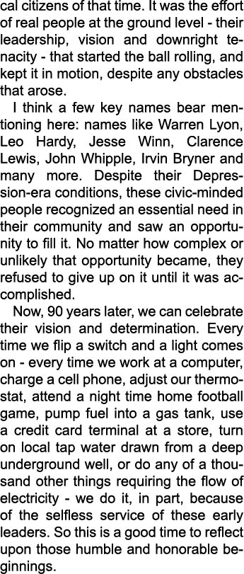 cal citizens of that time. It was the effort of real people at the ground level their leadership, vision and downrigh...