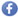 A white lowercase letter “f" centered inside a blue circle with a gradient background. Description generated by AI