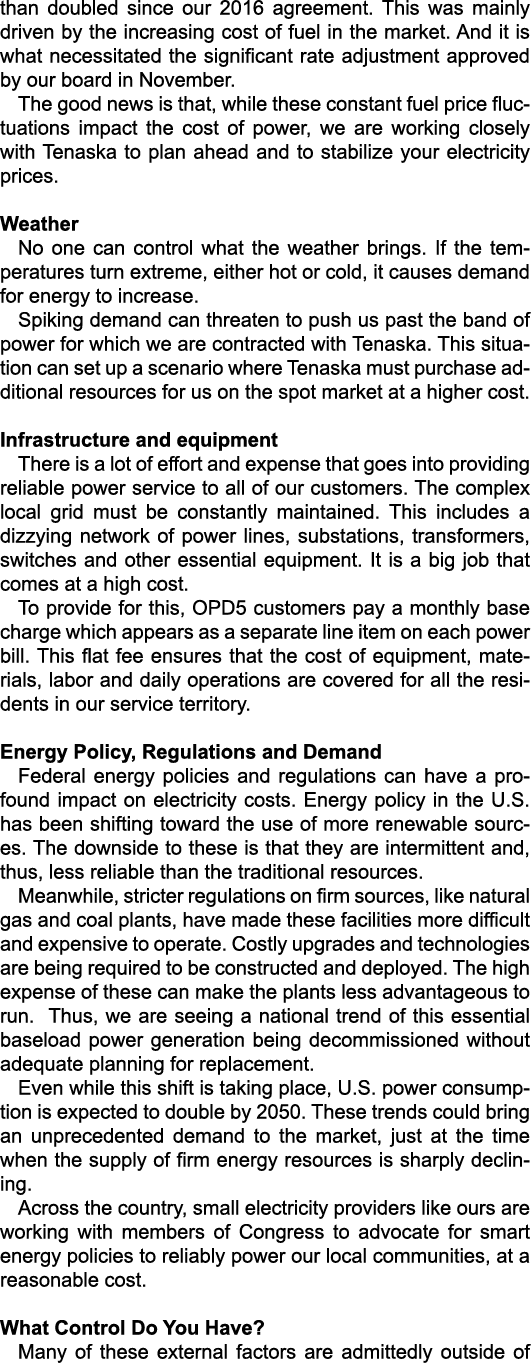 than doubled since our 2016 agreement. This was mainly driven by the increasing cost of fuel in the market. And it is...