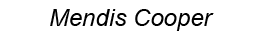 Mendis Cooper