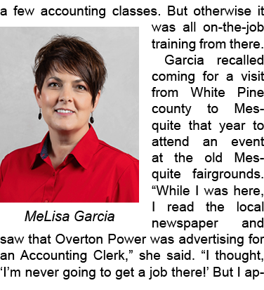 ￼a few accounting classes. But otherwise it was all on the job training from there. Garcia recalled coming for a visi...